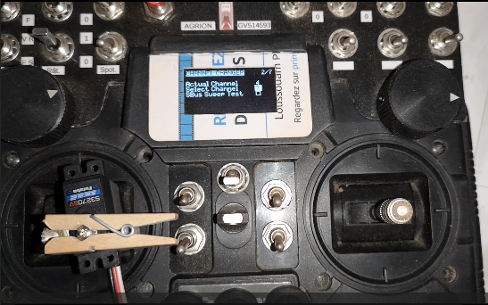 Utilisation du SCC intgr  l'metteur OpenAVRc