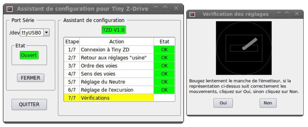 Appairage avec l'ensemble RC